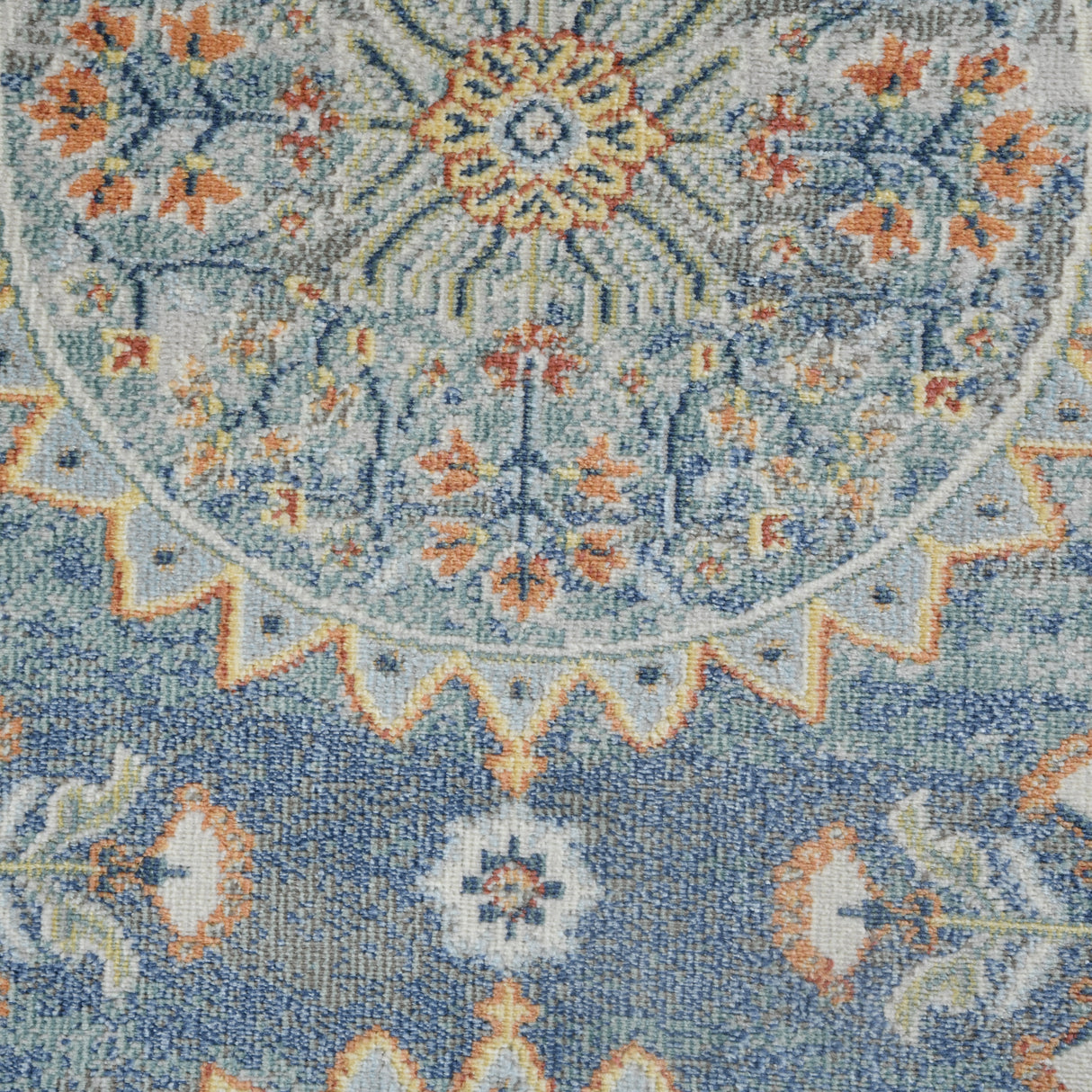 Amer Rugs BHM-7 Bohemian Transitional Bordered Area Rug