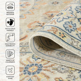 Amer Rugs BHM-8 Bohemian Transitional Bordered Area Rug