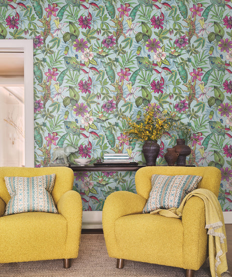 York BL1701 Rainforest Multicolor Wallpaper