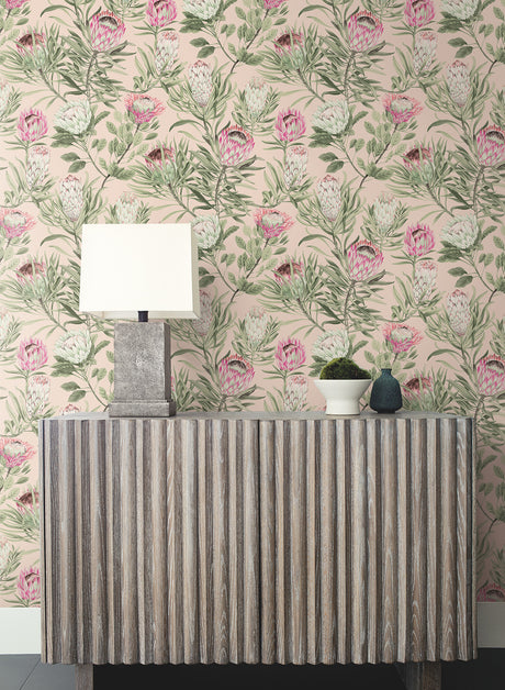 York BL1751 Protea Blush Wallpaper