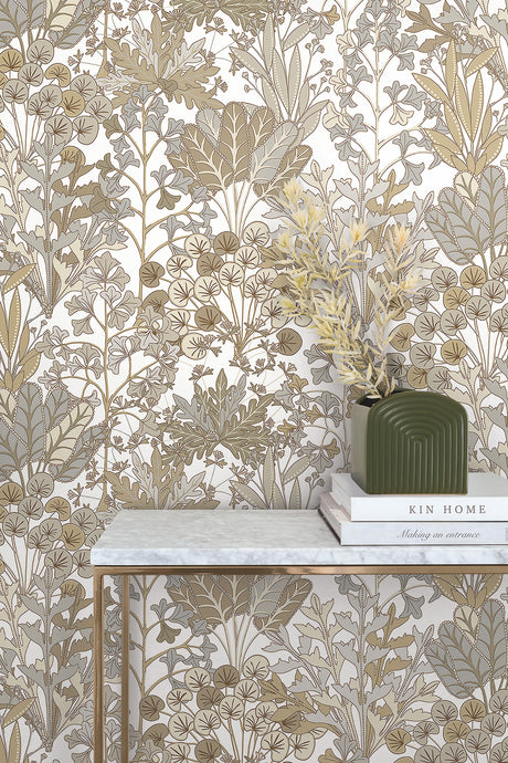 York BL1815 Forest Floor Neutral Wallpaper