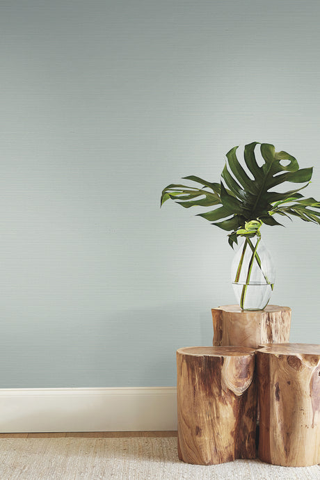 York BL1825 Makasa Sisal Green Wallpaper
