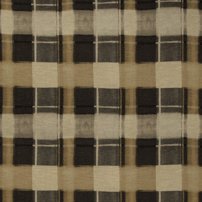KRAVET DESIGN BLOCKADED.416.0 BLOCKADED HICKORY Fabric - Eade's Wallpaper