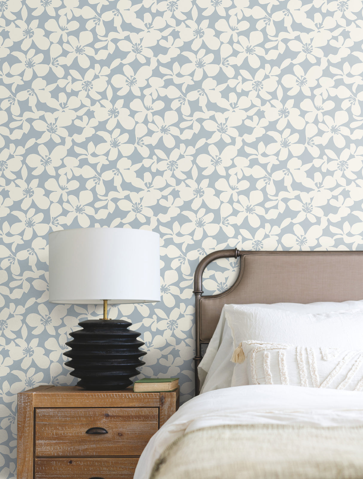 York BO6684 Free Spirit Blue Wallpaper