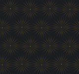 York BO6696 Starlight Black & Gold Wallpaper