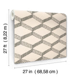 Antonina Vella BO6721 Palisades Paperweave Beige Wallpaper - Eade's Wallpaper