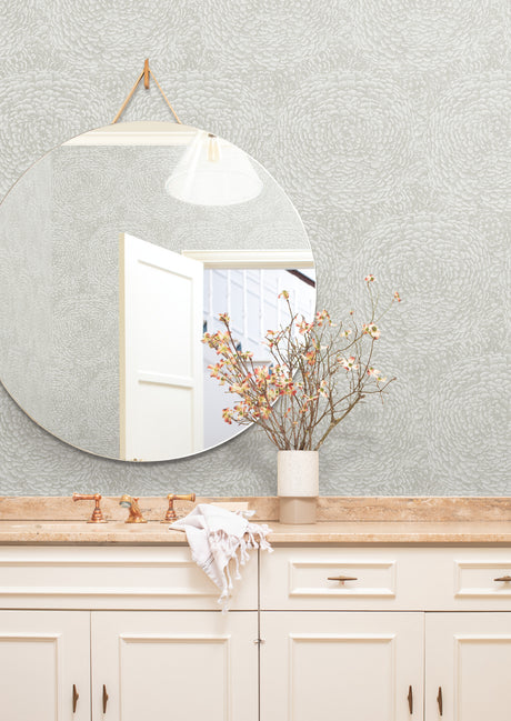 York BO6752 Floret Grey Wallpaper