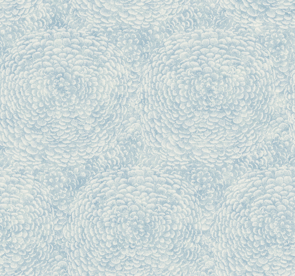 York BO6754 Floret Blue Wallpaper