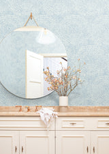 York BO6754 Floret Blue Wallpaper