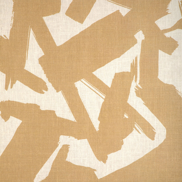 KRAVET COUTURE BOLD LINES BOLD LINES.116.0 in CAMEL Fabric -