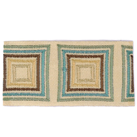 STOUT BOXC-5 BOXCAR 5 AQUA Fabric - Eades Wallpaper & Fabric
