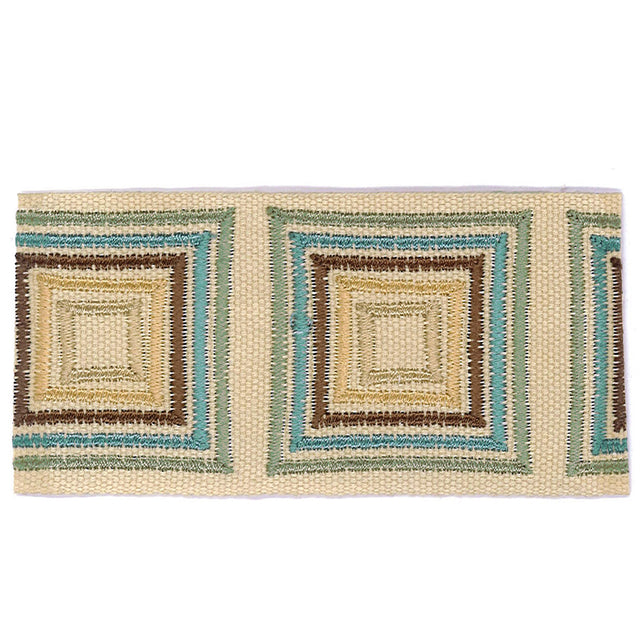 STOUT BOXC-5 BOXCAR 5 AQUA Fabric - Eades Wallpaper & Fabric