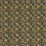 G P & J BAKER BP10619.3.0 MEADOW FRUIT CHARCOAL/GREEN Fabric - Eade's Wallpaper