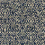 G P & J BAKER BP10620.1.0 FRITILLERIE INDIGO Fabric - Eade's Wallpaper