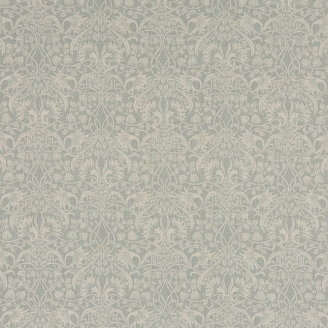 G P & J BAKER BP10620.2.0 FRITILLERIE AQUA Fabric - Eade's Wallpaper