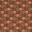 G P & J BAKER BP10621.2.0 PUMPKINS RED/GREEN Fabric - Eade's Wallpaper
