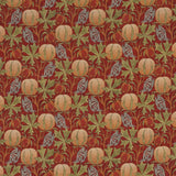 G P & J BAKER BP10621.2.0 PUMPKINS RED/GREEN Fabric - Eade's Wallpaper
