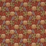 G P & J BAKER BP10621.2.0 PUMPKINS RED/GREEN Fabric - Eade's Wallpaper