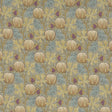 G P & J BAKER BP10621.3.0 PUMPKINS TEAL Fabric - Eade's Wallpaper