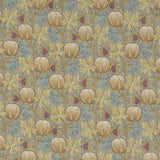 G P & J BAKER BP10621.3.0 PUMPKINS TEAL Fabric - Eade's Wallpaper