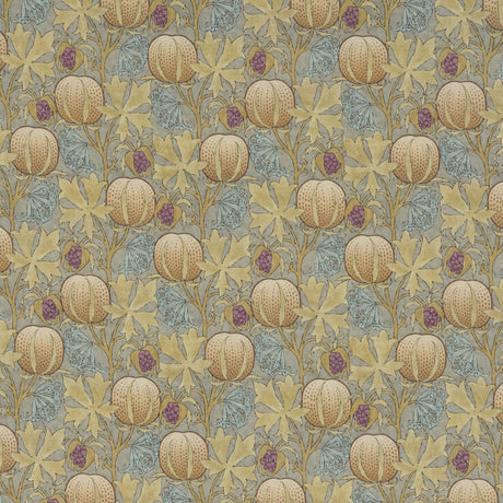 G P & J BAKER BP10621.3.0 PUMPKINS TEAL Fabric - Eade's Wallpaper