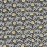 G P & J BAKER BP10622.1.0 TULIP & JASMINE INDIGO/IVORY Fabric - Eade's Wallpaper
