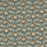 G P & J BAKER BP10622.3.0 TULIP & JASMINE TEAL Fabric - Eade's Wallpaper