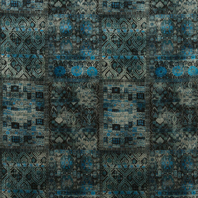 G P & J BAKER BP10628.2.0 RIO INDIGO Fabric - Eade's Wallpaper