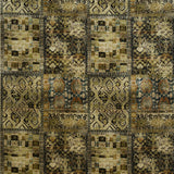 G P & J BAKER BP10628.4.0 RIO OLIVE/EBONY Fabric - Eade's Wallpaper