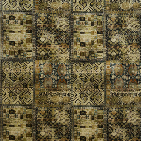 G P & J BAKER BP10628.4.0 RIO OLIVE/EBONY Fabric - Eade's Wallpaper