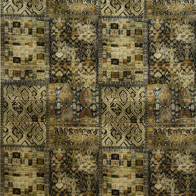 G P & J BAKER BP10628.4.0 RIO OLIVE/EBONY Fabric - Eade's Wallpaper