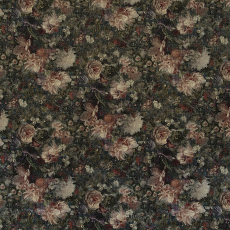 G P & J BAKER BP10642.1.0 ROYAL GARDEN VELVET QUARTZ Fabric - Eade's Wallpaper