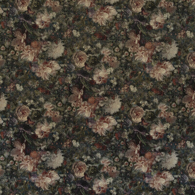 G P & J BAKER BP10642.1.0 ROYAL GARDEN VELVET QUARTZ Fabric - Eade's Wallpaper