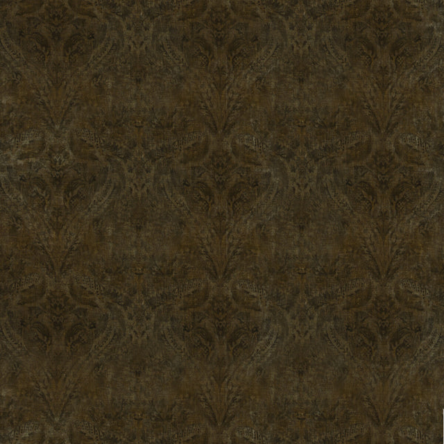 G P & J BAKER BP10646.1.0 ROYAL DAMASK VELVET BRONZE Fabric - Eade's Wallpaper