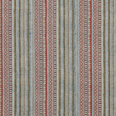 G P & J BAKER BP10703.1.0 KAPISI INDIGO Fabric - Eade's Wallpaper