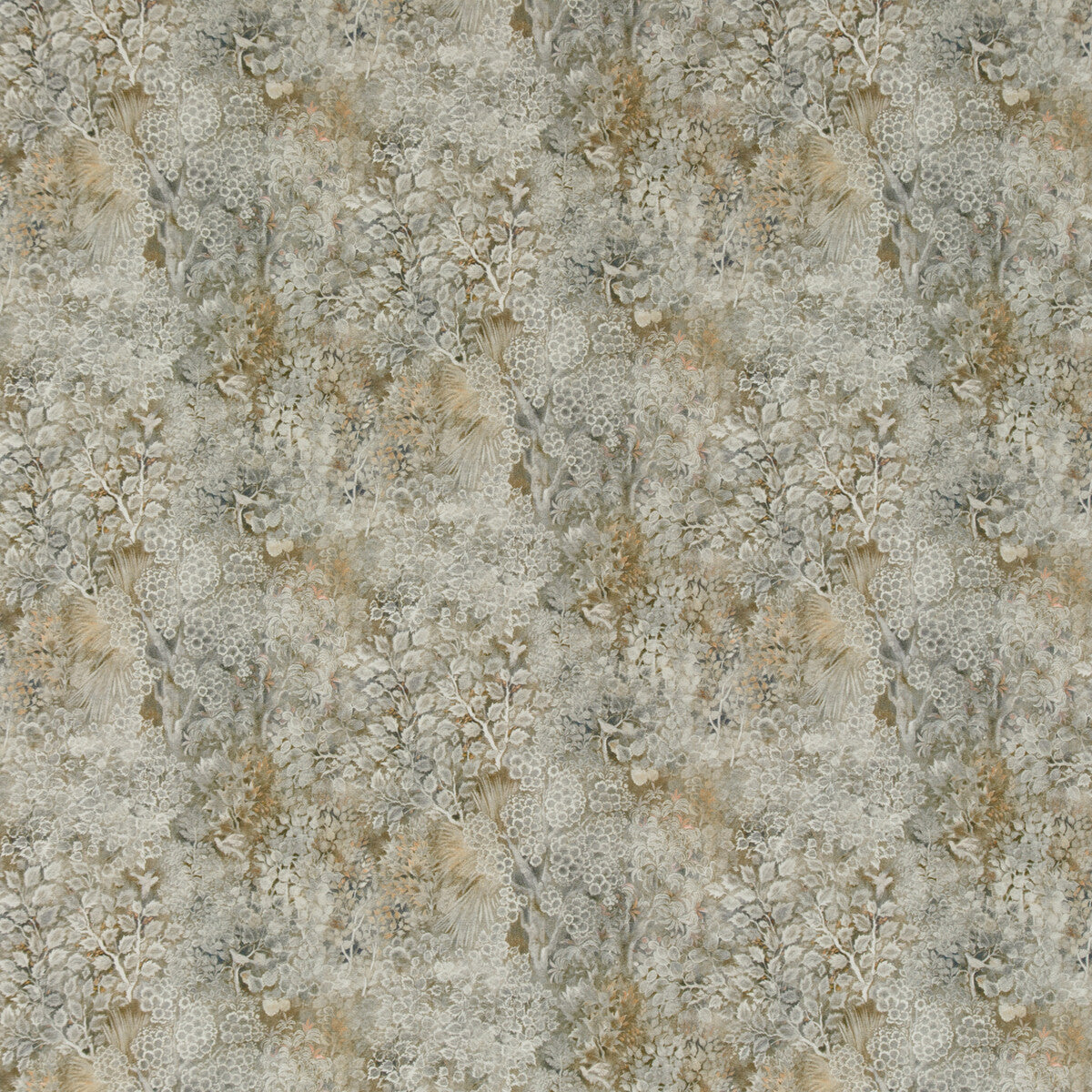 G P & J BAKER BP10704.2.0 PERSIAN GARDEN LINEN NATURAL Fabric - Eade's Wallpaper