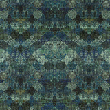 G P & J BAKER BP10709.1.0 SAMPUL PEACOCK Fabric - Eade's Wallpaper