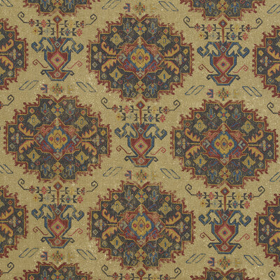 G P & J BAKER BP10718.1.0 SAMARKAND SPICE Fabric - Eade's Wallpaper