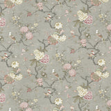 G P & J BAKER BP10771.2.0 ORIENTAL BIRD SIGNATURE MOLE Fabric - Eade's Wallpaper