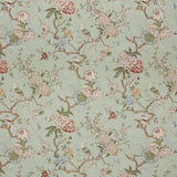 G P & J BAKER BP10771.4.0 ORIENTAL BIRD SIGNATURE EAU DE NIL Fabric - Eade's Wallpaper
