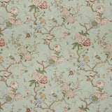 G P & J BAKER BP10771.4.0 ORIENTAL BIRD SIGNATURE EAU DE NIL Fabric - Eade's Wallpaper