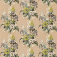 G P & J BAKER BP10774.1.0 BIRD & IRIS BLUSH Fabric - Eade's Wallpaper