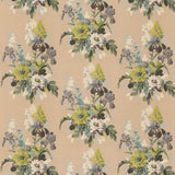 G P & J BAKER BP10774.1.0 BIRD & IRIS BLUSH Fabric - Eade's Wallpaper