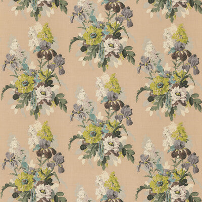 G P & J BAKER BP10774.1.0 BIRD & IRIS BLUSH Fabric - Eade's Wallpaper