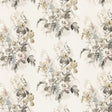 G P & J BAKER BP10774.3.0 BIRD & IRIS IVORY/MOLE Fabric - Eade's Wallpaper