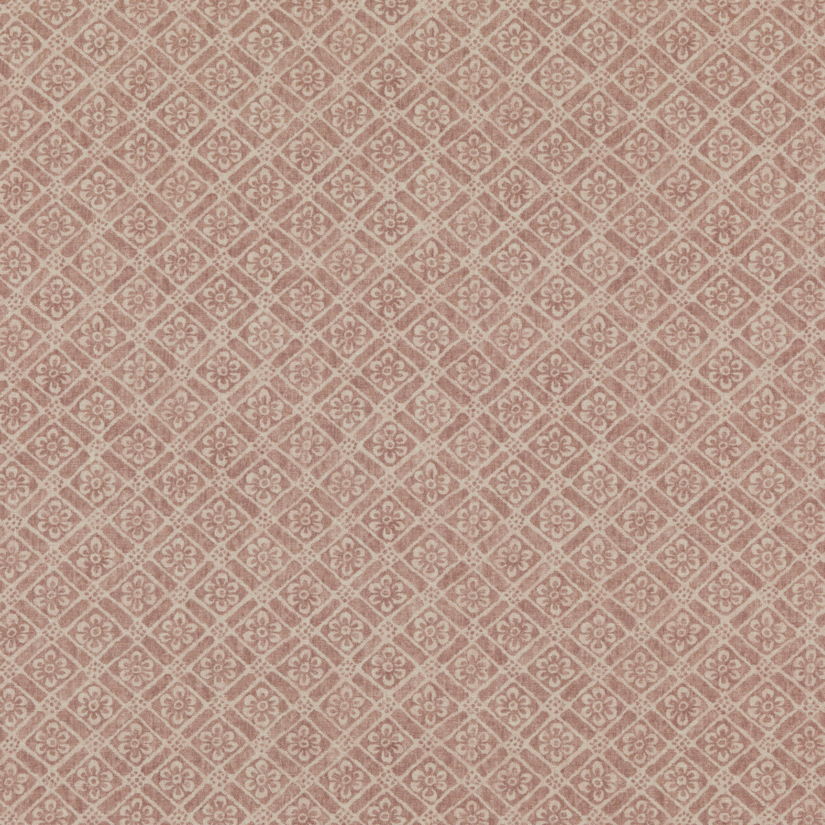 G P & J BAKER BP10775.4.0 MORETON TRELLIS SPICE Fabric - Eade's Wallpaper
