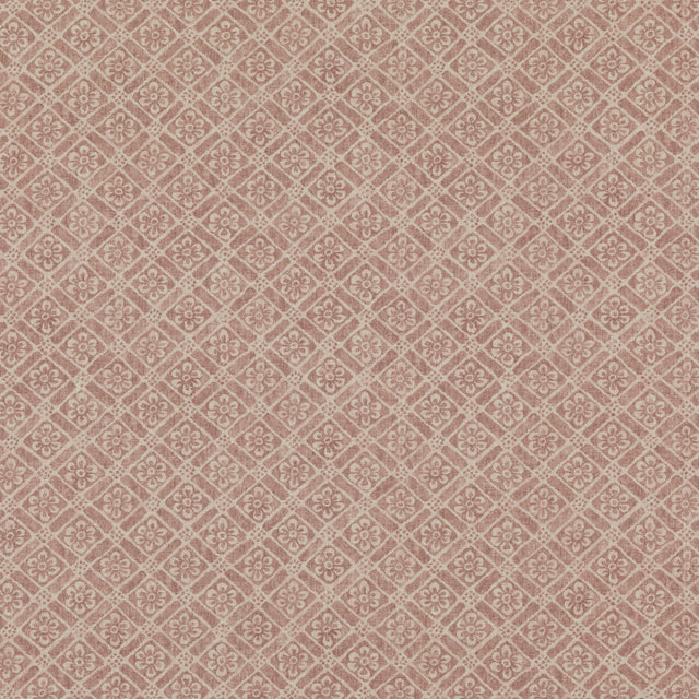 G P & J BAKER BP10775.4.0 MORETON TRELLIS SPICE Fabric - Eade's Wallpaper