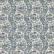 G P & J BAKER BP10776.1.0 CALDBECK INDIGO/IVORY Fabric - Eade's Wallpaper