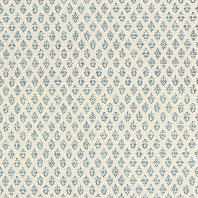 G P & J BAKER BP10793.2.0 THORNHAM INDIGO Fabric - Eade's Wallpaper