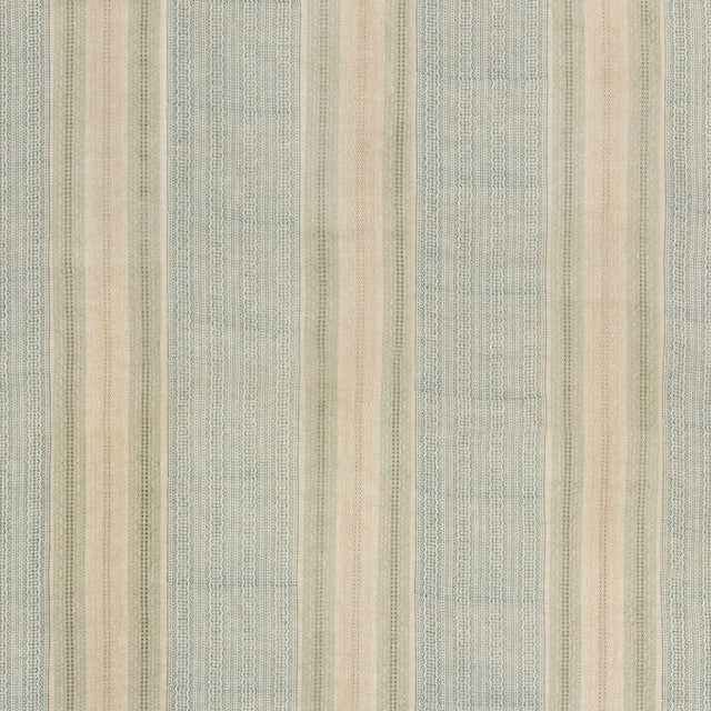 G P & J BAKER BP10794.1.0 MILLBROOK AQUA Fabric - Eade's Wallpaper